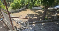 The yard of the house with an area of 230 sq.m
