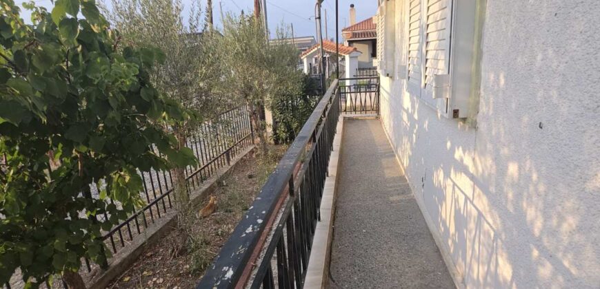 Exterior of the house for renovation in Nea Kallikratia